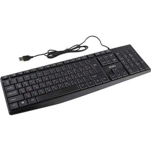 Клавиатура   Sven KB-S305 чёрная (105 кл.+12Fn)