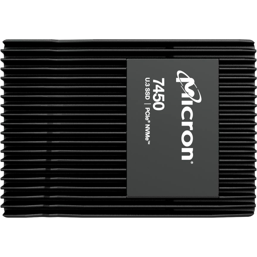 Серверный твердотельный накопитель Micron SSD 7450 PRO, 1920GB, U.3(2.5" 15mm), NVMe, PCIe 4.0 x4, 3D TLC, R/W 6800/2700MB/s, IOPs 800 000/120 000, TBW 3650, DWPD 1 (12 мес.)