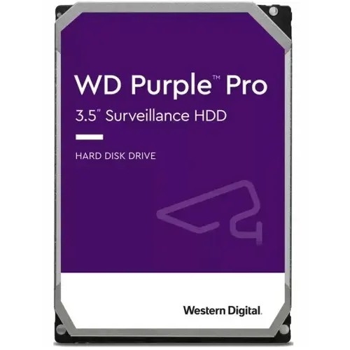Жесткий диск Western Digital HDD SATA-III  8Тb Purple Pro WD8001PURA, 7200 rpm, 256MB buffer (DV&NVR + AI), 1 year