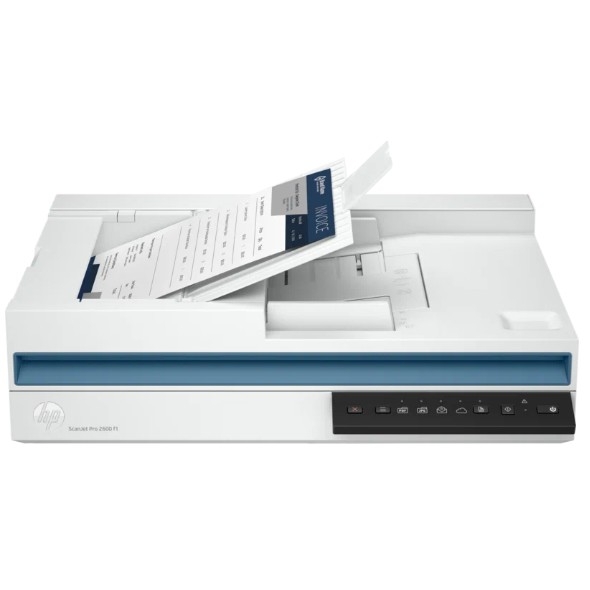 Сканер HP ScanJet Pro 2600 f1 (20G05A#B19) (CIS, A4, 1200dpi, 24 bit, USB 2.0, ADF 60 sheets, Duplex, 25 ppm/50 ipm, replace SJ 2500 (L2747A)  