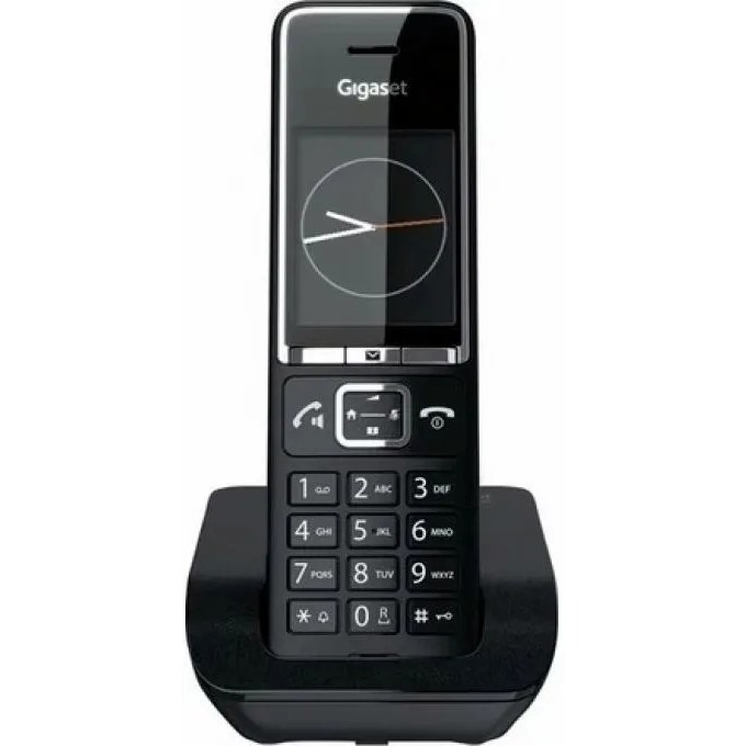 Радиотелефон Gigaset COMFORT 550 RUS BLACK-CHROME