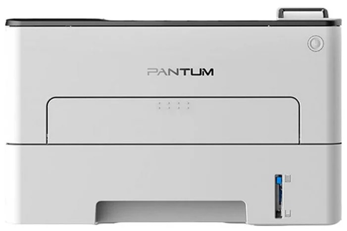  Pantum P3010DW (принтер, лазерный, монохромный, А4, 30 стр/мин, 1200 X 1200 dpi, 128Мб RAM, дуплекс, лоток 250 листов, USB/LAN/WiFi, нагр. макс 60000 стр/мес, рекоменд 3000 стр/мес, серый корпус